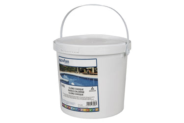 Cofan – Cloro Choque Granulado para Piscinas | Disolución Rápida | Envase de 5 kg
